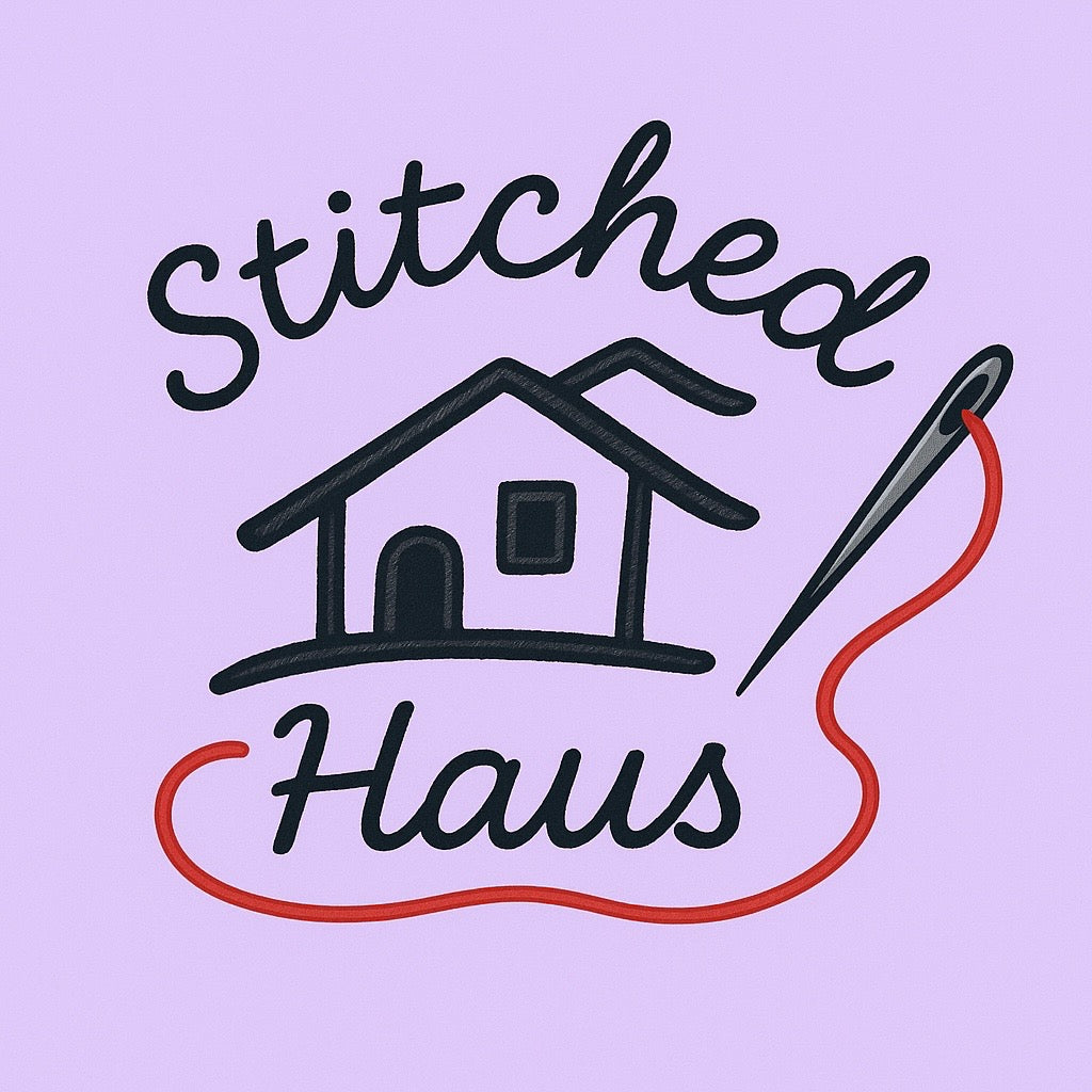 Stitched Haus- Custom Embroidered Ornament- Baby's First Christmas
