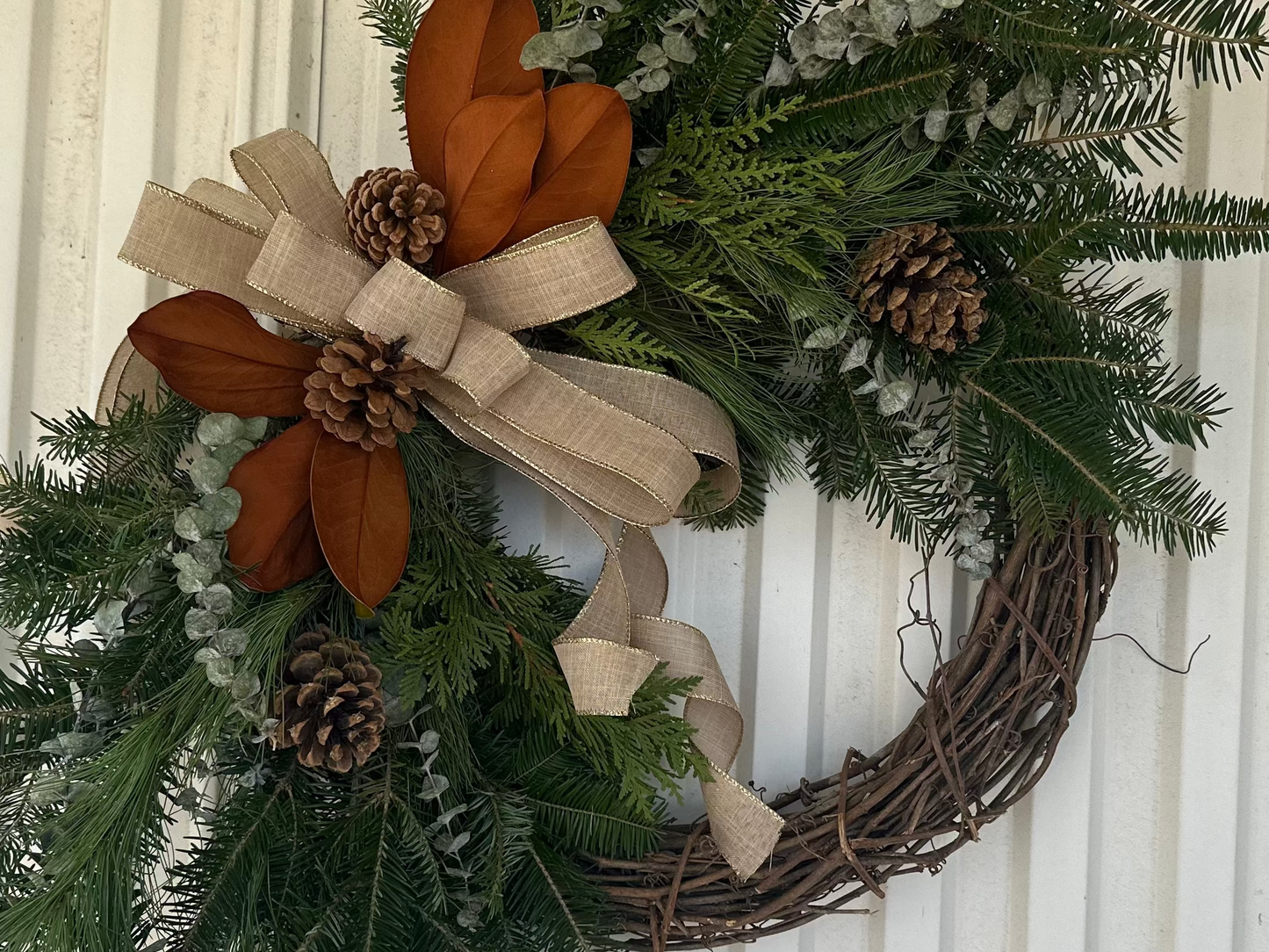 The Flower Farm Holiday Wreath