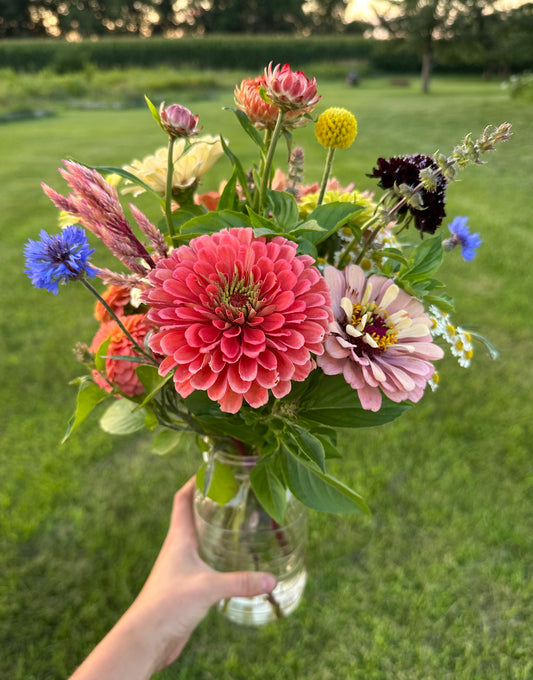 Mason Jar Bouquet @ The Arbor At Young Acres
