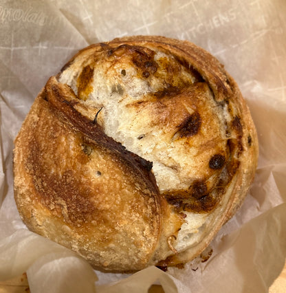 Cinnamon Swirl Sourdough Loaf - The Hillside Oven