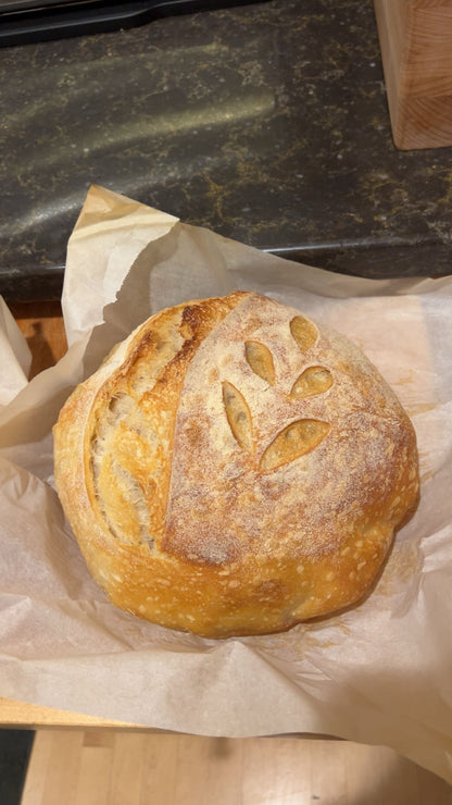 Jalapeño Cheddar Sourdough Loaf - The Hillside Oven