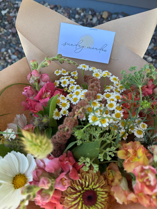 Biweekly CSA Flower Subscription - 4 Bouquets (July-August)