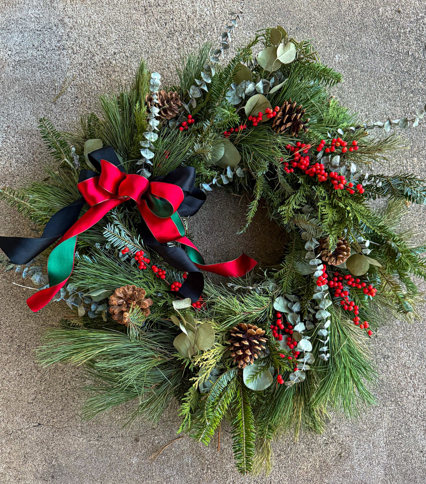 Holiday Cheer - Christmas Wreath
