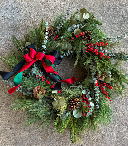 Holiday Cheer - Christmas Wreath