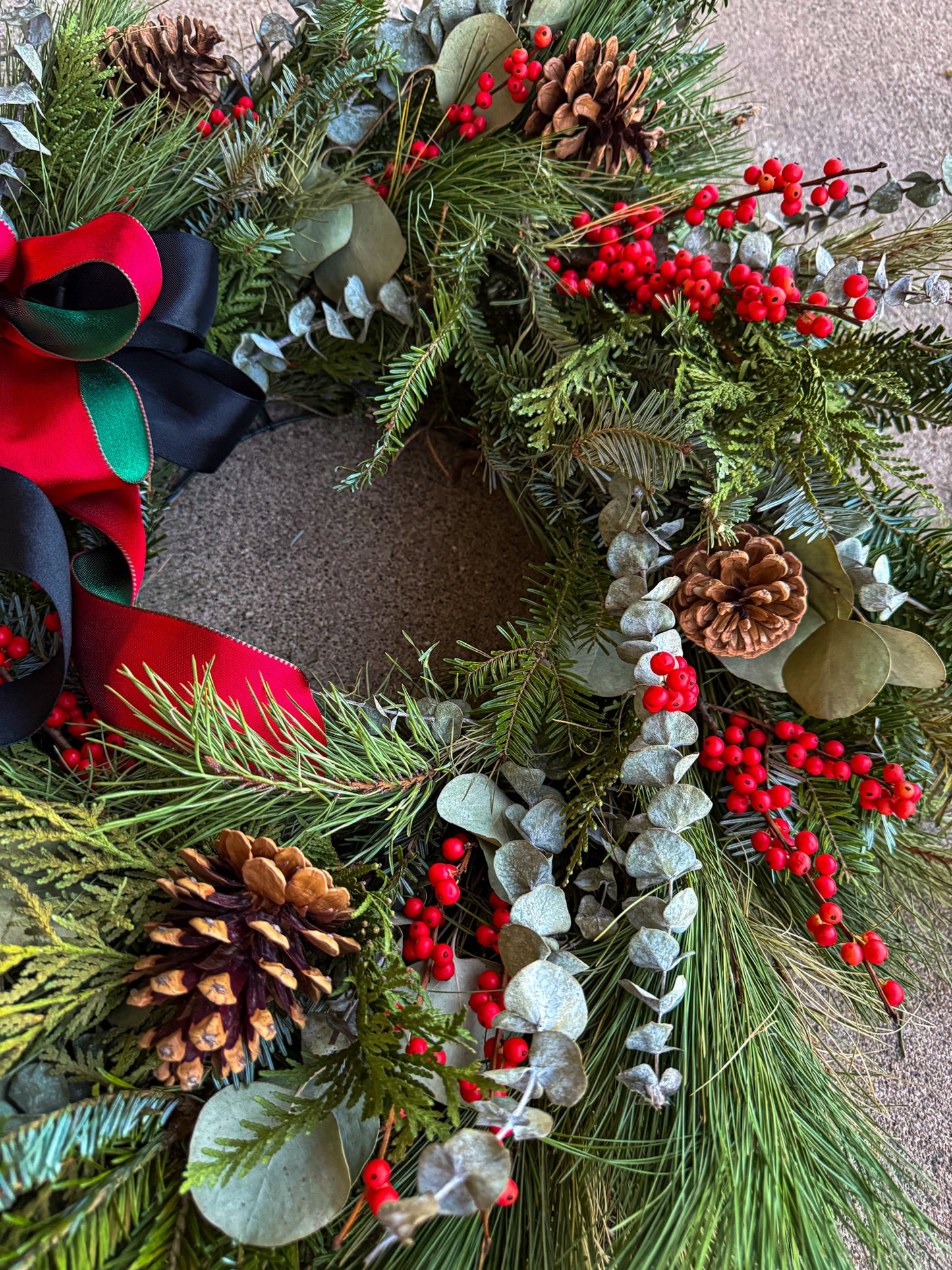 Holiday Cheer - Christmas Wreath