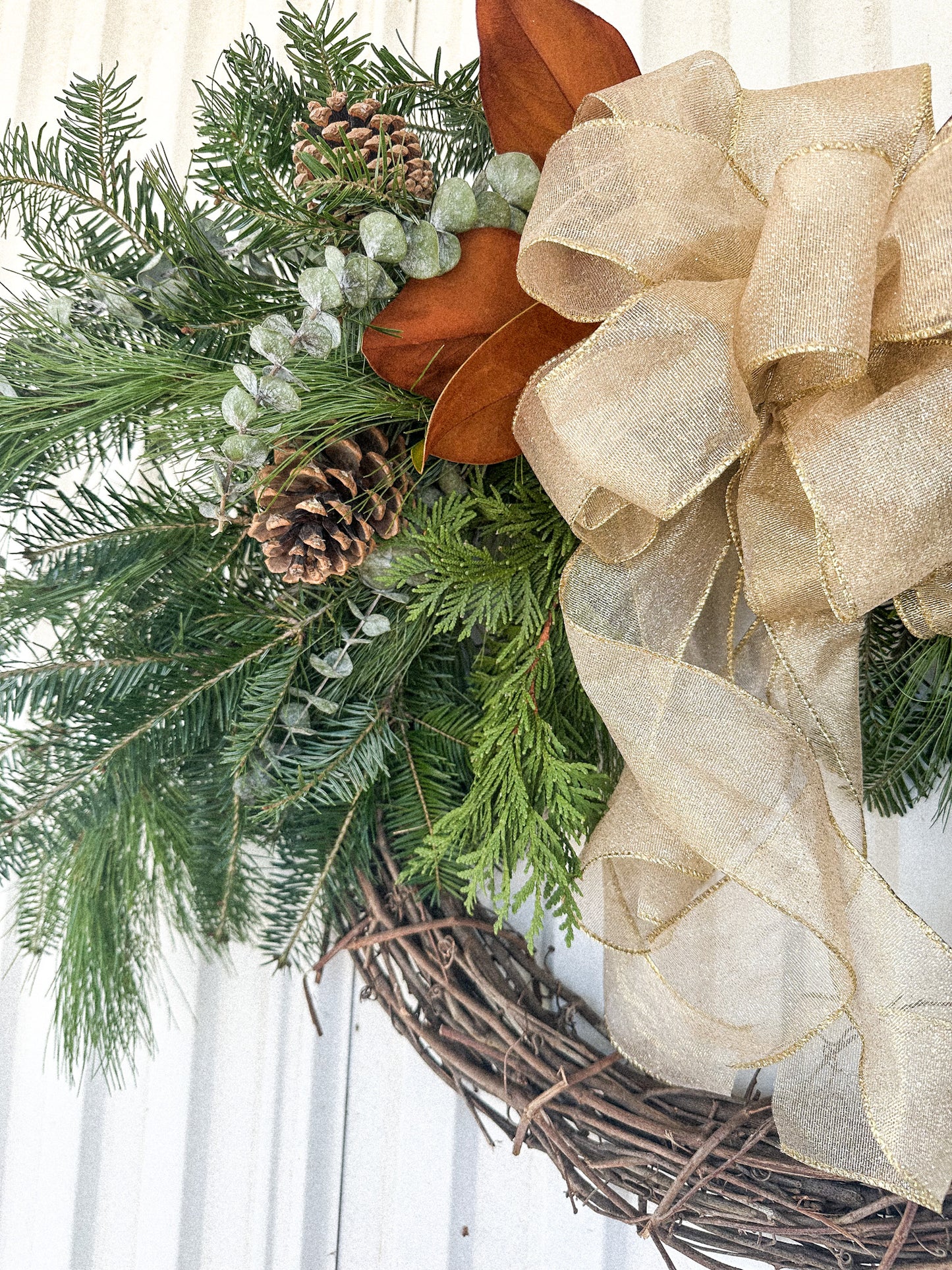 The Flower Farm Holiday Wreath