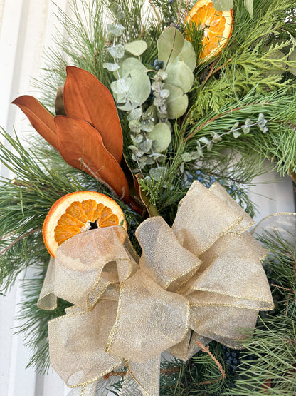 Warm Juniper - Holiday Wreath